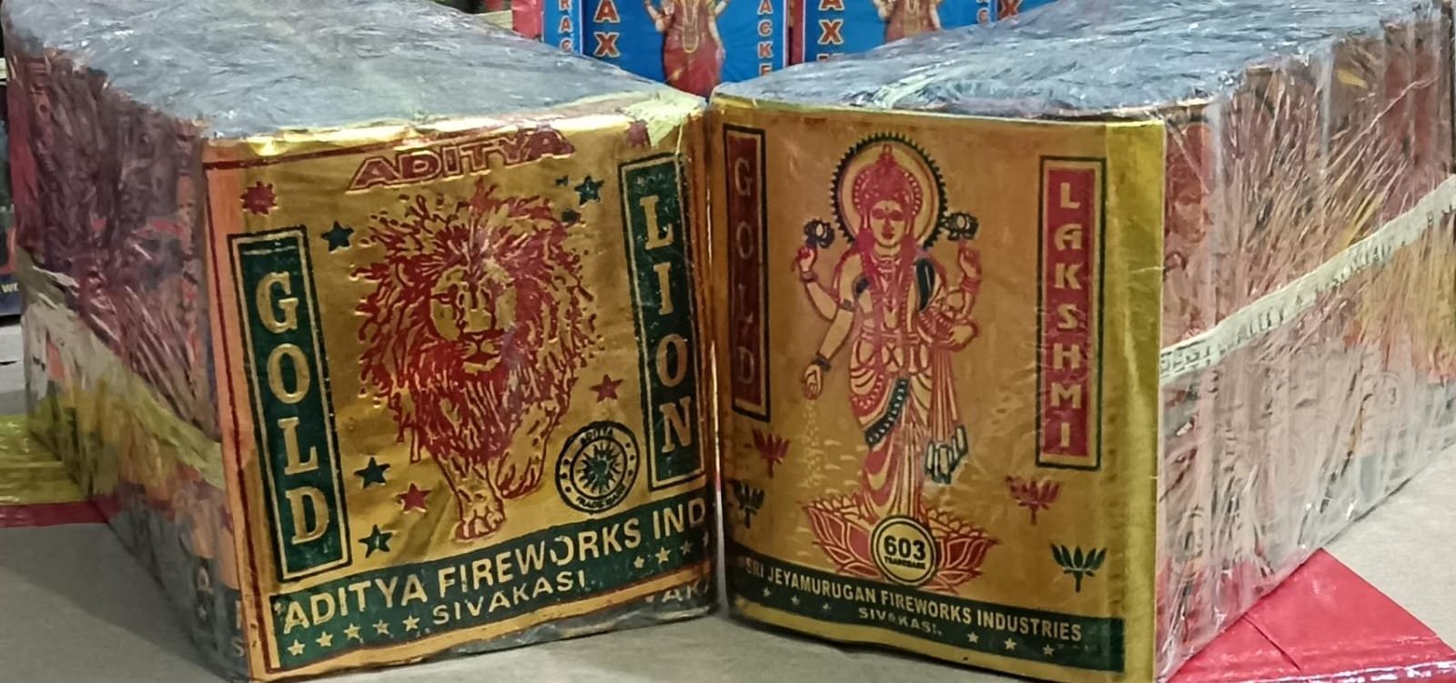 4" Gold Laxmi / spaiter
